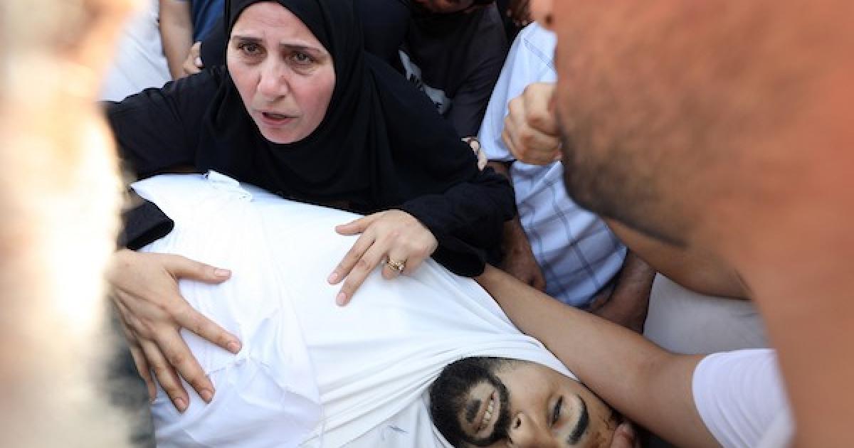 بالصور تشييع بصير البرش في غزة بعد استشهاده بغارة إسرائيلية شمال القطاع