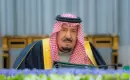 خادم الحرمين الشريفين الملك سلمان بن عبد العزيز خلال ترؤسه جلسة مجلس الوزراء في الرياض (واس).webp