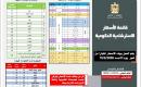 قائمة الاسعار الصادرة عن وزارة الاقتصاد الوطني  في قطاع غزة - المحافظات الجنوبية.jpg