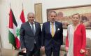 الممثل الخاص للرئيس والسفير الأسعد يبحثان مع مديرةالأونروا في لبنان تعزيز الاستجابة الإنسانية للاجئين الفلسطينيين
