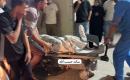 وصل مستشفى الشفاء 4 اصابات في مستشفى الشفاء من بينهم اصابة وصفت بالحرجة جداً وبينهم سيدة.jpg