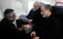 رئيس البرلمان الإيراني محمد باقر قاليباف ووزير الخارجية عباس عراقجي في طريقهما إلى مدينة زيورخ السويسرية. 20 يونيو 2026 - REUTERS.webp