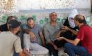 واجب العزاء الأخير لجثماني فلسطينيين استشهدا في غارة جوية إسرائيلية على مخيم جباليا شمال قطاع غزة، في مستشفى الشفاء بمدينة غزة في 23 يوليو/تموز 2026.