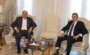 ‏رئيس جهاز المخابرات العامة المصرية يستقبل وفدا من حركة حماس برئاسة رئيس المكتب السياسي للحركة د.خليل الحية.jpg