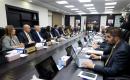 ترأس رئيس الوزراء الفلسطيني محمد مصطفى الاجتماع الأسبوعي لمجلس الوزراء في رام الله، بالضفة الغربية، في 18 أغسطس/آب 2026. (صورة من مكتب رئيس الوزراء)