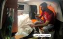 القصف لشقة سكنية في الطابق الثامن من برج السوسي غرب غزة.jpg