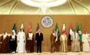 الرئيس الأمريكي دونالد ترمب (وسط) في صورة جماعية عقب قمة قادة مجلس التعاون الخليجي بالرياض في 14 مايو-أيار 2025 (غيتي).webp