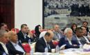 الرئيس محمود عباس، خلال ترؤسه أعمال الدورة الأولى للمجلس الثوري