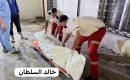 انتشال جثمان من غارة اسرائيلية استهدفة شقة سكنية غرب غزة.jpg