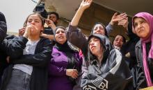 فلسطينيون يشيعون جثمان الشهيد محمد غنيم في قرية الخضر في مدينة بيت لحم