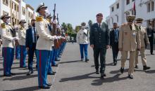 الجيش الإسرائيلي ينشر صور حفل استقبال رسمي لأفيف كوخافي في المغرب 1.jpg