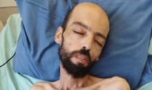 صور مروعة للأسير البطل خليل عواودة المضرب عن الطعام منذ ٦ شهور.jpg