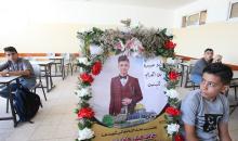 الصفوف الدراسية في مدرسة أبو عبيدة بن الجراح الثانوية تتزين بصور طلابها الشهداء 1(1).jpg