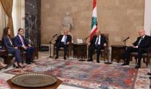 لقاء هوكستين مع عون ميقاتي وعون وبري ( Getty Images).jpg