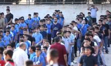 طلاب فلسطينيون يتوجهون الى مدرستهم في قريتي اللبن الشرقية والساوية جنوب نابلس 18.jpg