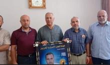 هيئة الاسرى بغزة تعود منزل الاسير محمد ابو رمضان