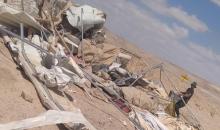 آثار هدم المسكن في البقيعة بالنقب، اليوم.jpg