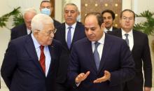 الرئيس محمود عباس، اثناء لقاء الرئيس المصري عبد الفتاح السيسي 1.jpg