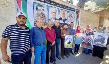 التجمع الفلسطيني للوطن و الشتات يشارك في الوقفة التضامنية مع الأسير أبو حميد.jpg