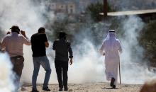 مواجهات بين الشبان وجنود الإحتلال خلال مسيرة بيت دجن الأسبوعية المناهضة للإستيطان.jpg