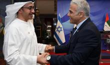رئيس الوزراء الإسرائيلي يائير لابيد يلتقي مع وزير الخارجية الإماراتي عبدالله بن زايد 4.jpg