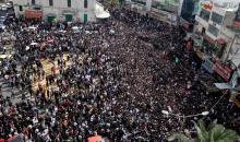 فلسطينيون يشيعون جثامين شهداء نابلس - الفرنسية 6.jpg