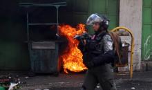 مواجهات بين المتظاهرين الفلسطينيين وقوات الاحتلال الإسرائيلي في البلدة القديمة بالخليل 12.jpg