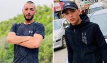 الشهيدان باسل قاسم بصبوص (19 عاما) وخالد فادي عنبر (21 عاما) من مخيم الجلزون.jpg