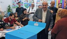 من مشاركة فلسطينيي الداخل في انتخابات الكنيست الإسرائيلي .. تصوير (الفرنسية) 6.jpg