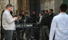 مكان اطلاق جنود الاحتلال النار على الشهيد عامر حلبية (20 عاما) في البلدة القديمة بالقدس صباح اليوم.jpg