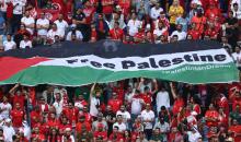 مشجّعو منتخب #تونس خلال المباراة أمام #أستراليا.