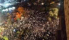 آلاف المستوطنين يحتشدون في محيط المسجد الإبراهيمي في الخليل. 2.jpg