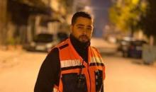المسعف في الإغاثة الطبية حمزة أبو حجر.jpg