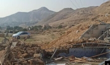 الاحتلال يهدم فيلا سياحية ومنشآت ويخطر بهدم منزل شمال أريحا.png