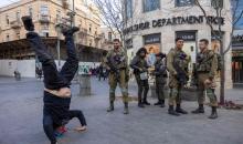 الجيش الإسرائيلي ينتشر في قلب القدس المحتلة لمساندة الشرطة  - الفرنسية 76.jpg