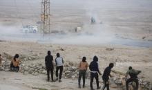 مواجهات بين الشبان وقوات الاحتلال على مدخل مدينة أريحا الشمالي.jpg