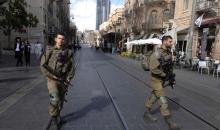 الجيش الإسرائيلي ينتشر في قلب القدس المحتلة لمساندة الشرطة  - الفرنسية 4.jpg