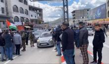 قوات الاحتلال تعتدي على الصحفيين في بلدة حوارة جنوب نابلس.jpg