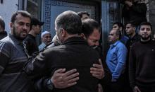 حالة من الحزن الشديد في وداع الذين ارتقوا بعدوان الاحتلال على قطاع غزة 1.jpg