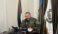 صالح العاروري نائب رئيس المكتب السياسي لحماس ظهر بالبزة العسكرية بعد التهديدات الإسرائيلية باغتياله.webp