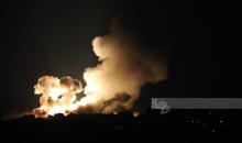 غارات من الطائرات الحربية للاحتلال على مدينة غزة