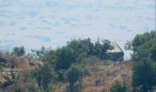 حزب الله أعاد نصب خيمته التي استهدفها الجيش صباح اليوم.jpg