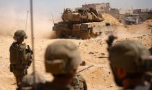 صورة للآليات الاحتلال في غزة