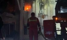 جانب من الاضرار فب طهران