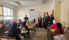 جانب من امتحان الثانوية العامة لطلبة غزة في القاهرة العام الماضي.jpg
