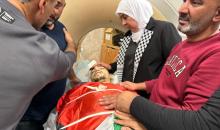 الشاب براء خيري علي معالي (20 عاما) استشهد خلال هجوم للمستعمرين وقوات الاحتلال على القرية .. صوة من داخل مجمع فلسطين الطبي.jpg