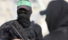 عناصر من حركة «حماس» في قطاع غزة (رويترز).webp