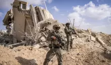 عناصر من الجيش الإسرائيلي في رفح (د.ب.أ).webp