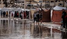 غرق خيام النازحين في غزة.jpg