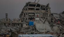 منظر عام للدمار الواسع في حي الزيتون، جنوب شرق مدينة غزة، في 27 نوفمبر/تشرين الثاني 2025